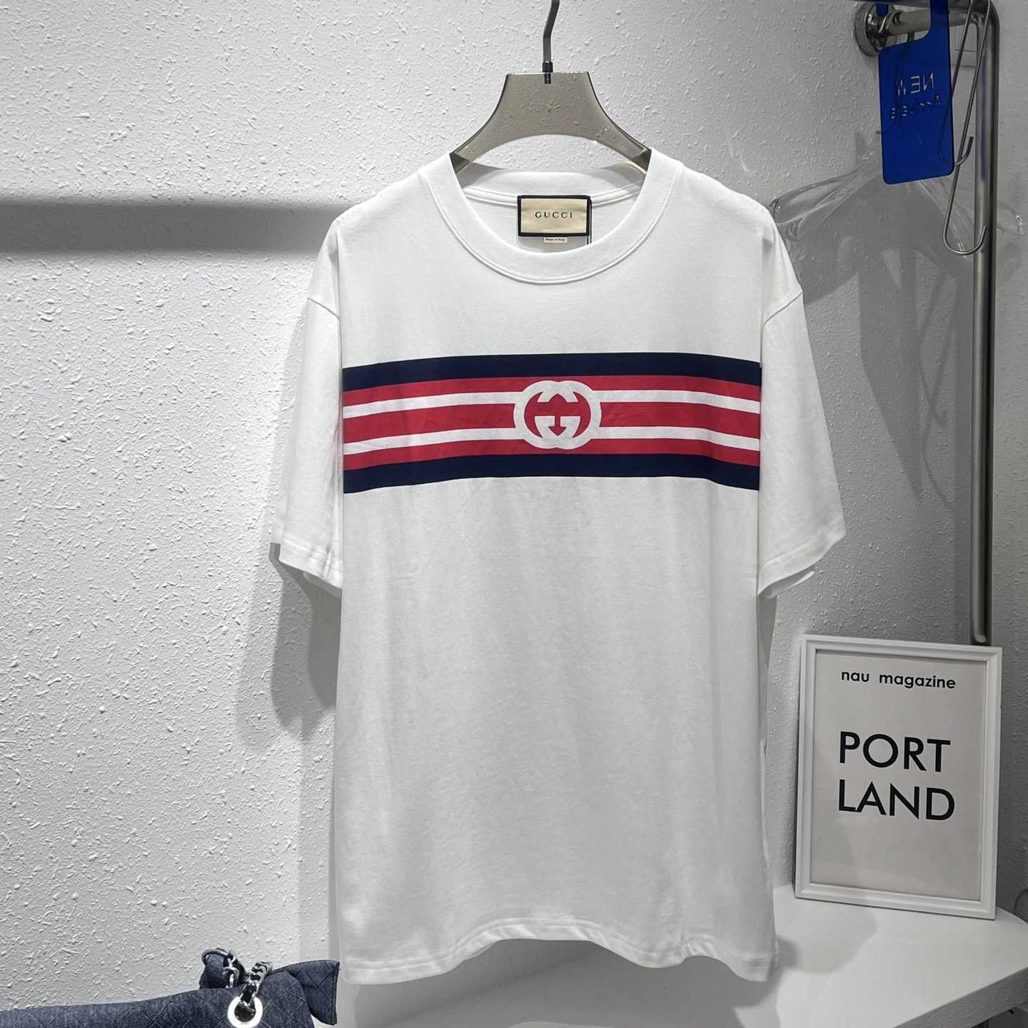 Gucci Cotton Jersey T-shirt  - FashionPlug