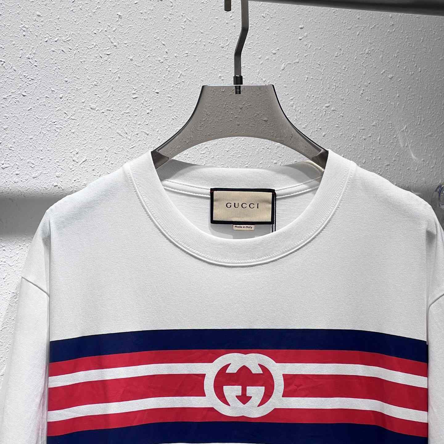 Gucci Cotton Jersey T-shirt  - FashionPlug