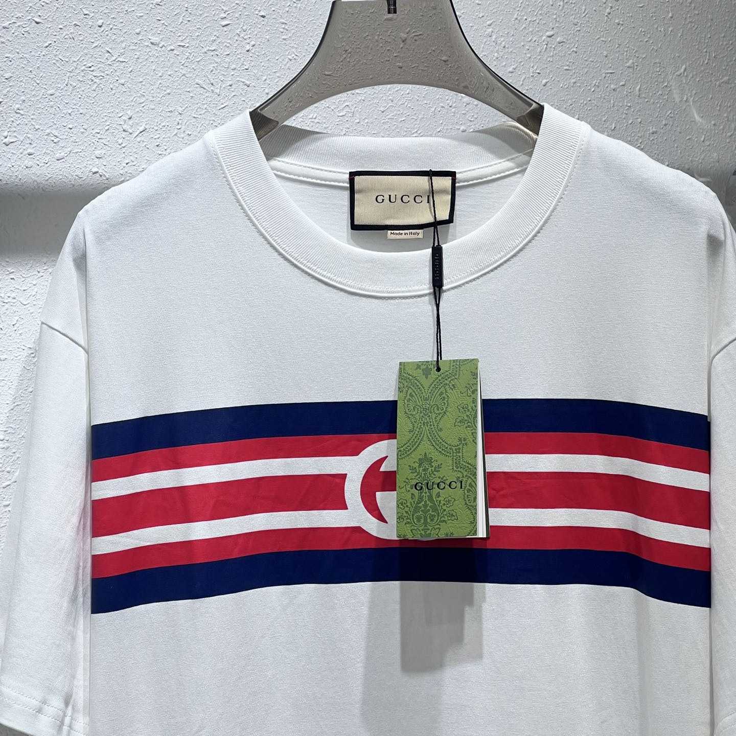 Gucci Cotton Jersey T-shirt  - FashionPlug