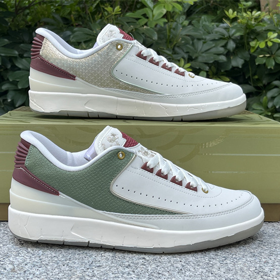 Air Jordan 2 Low “Chinese New Year” Sneakers    FJ6871-100  - FashionPlug