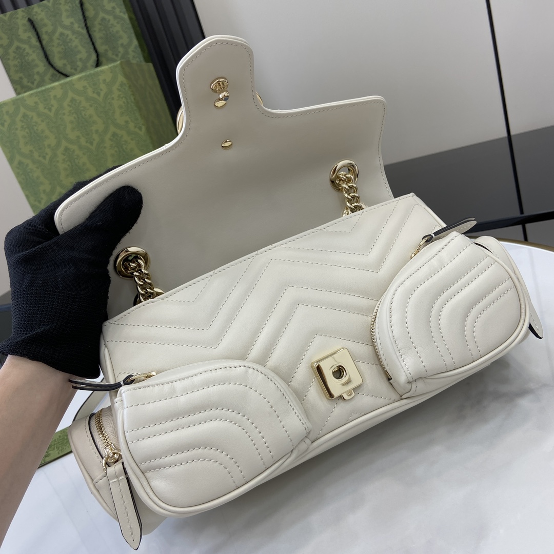 Gucci GG Marmont Small Multi-pocket Bag - FashionPlug