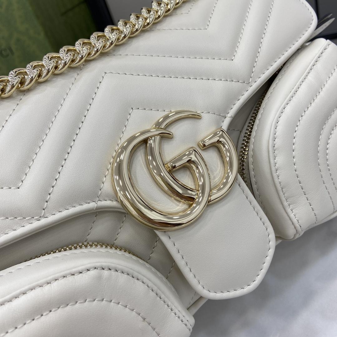Gucci GG Marmont Small Multi-pocket Bag - FashionPlug