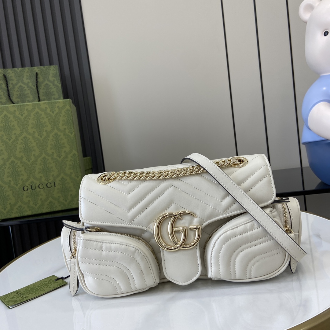 Gucci GG Marmont Small Multi-pocket Bag - FashionPlug