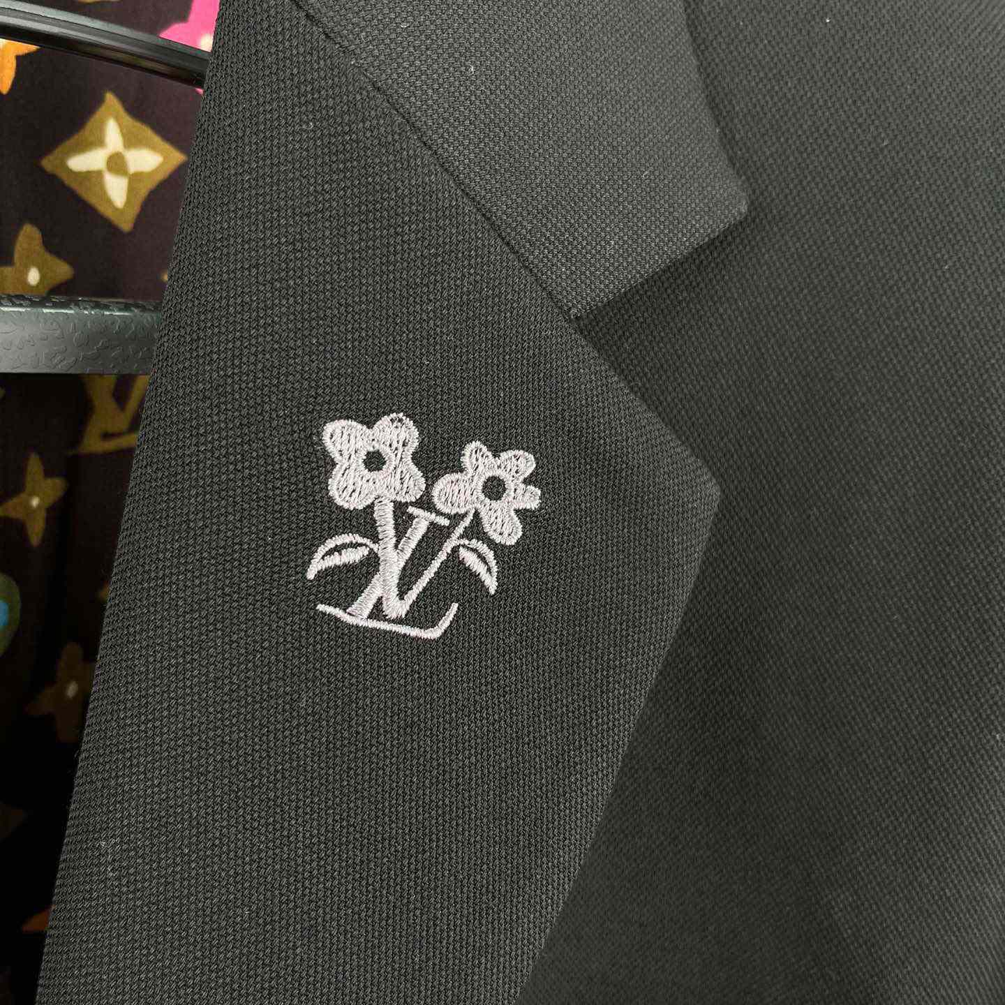 Louis Vuitton Embroidered Signature Wool Tailored Jacket   1AFRD1 - FashionPlug