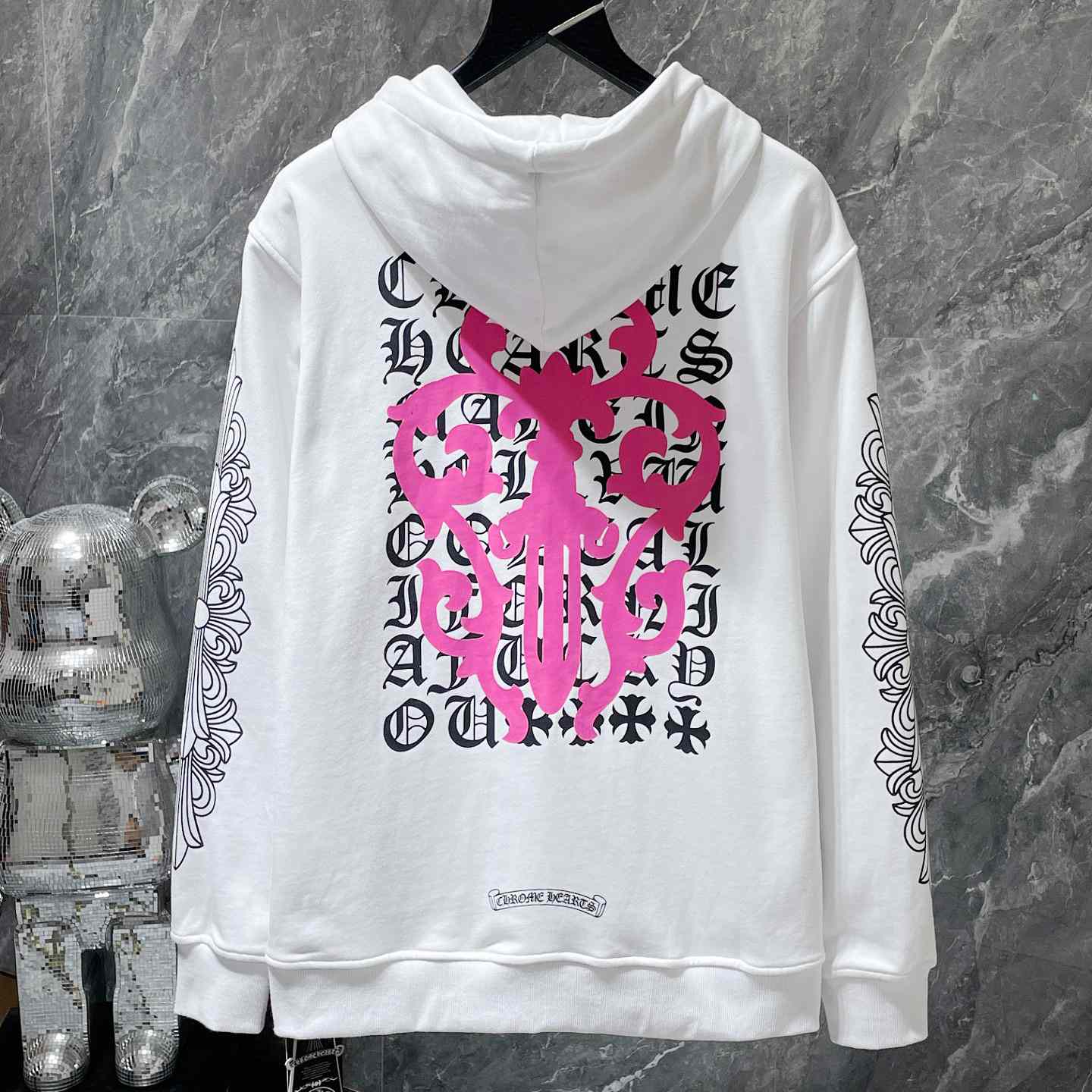 Chrome Hearts Zip Up Hoodie  - FashionPlug
