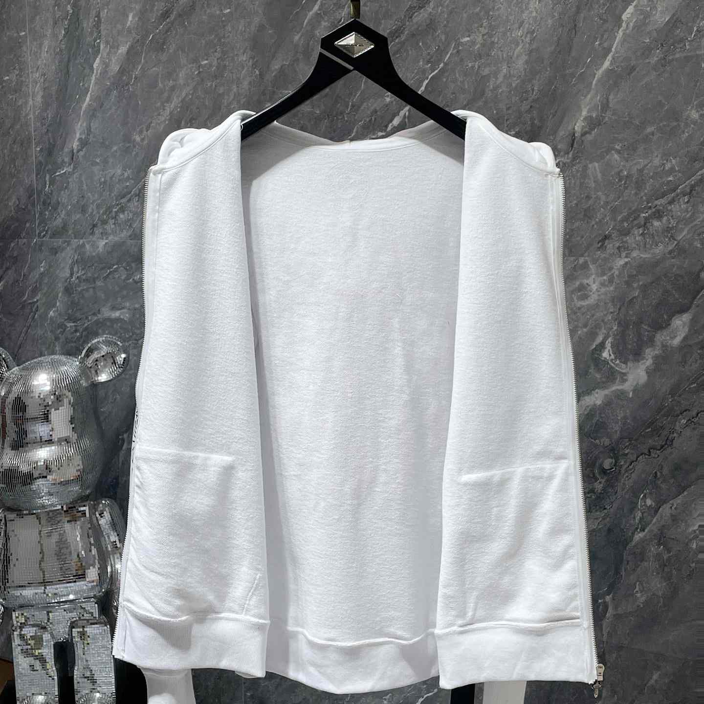 Chrome Hearts Zip Up Hoodie  - FashionPlug