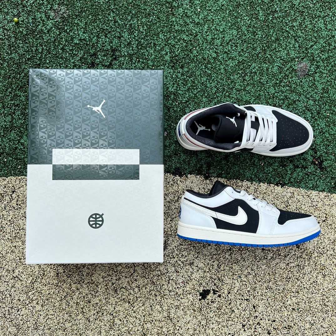 Air Jordan 1 LOW“Quai 54” Sneaker   HQ0764-001 - FashionPlug