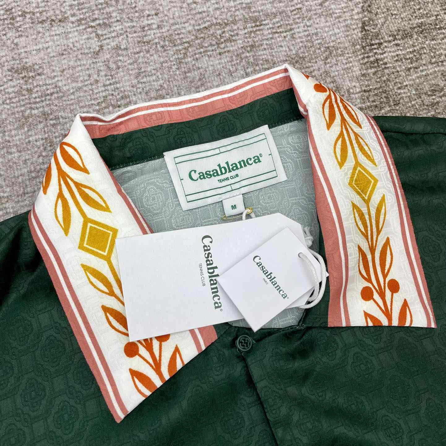 Casablanca Unity is Power Shirt In Silk   CA3474 - FashionPlug