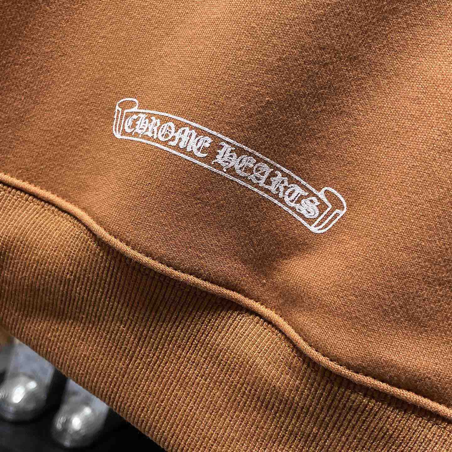 Chrome Hearts x Matty Boy Brown & Pink 'Structure' Hoodie - FashionPlug