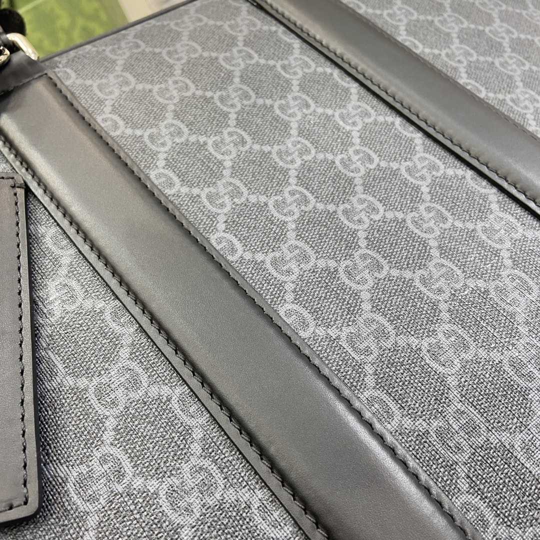 Gucci GG Briefcase With Shoulder Strap - FashionPlug