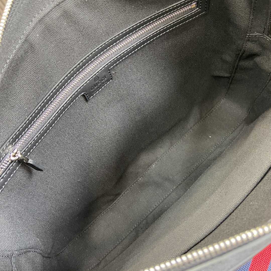 Gucci GG Briefcase With Shoulder Strap - FashionPlug