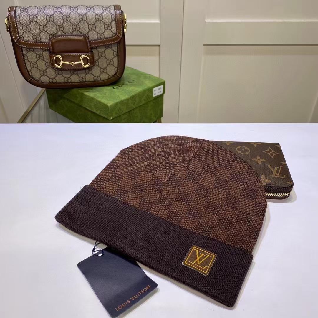Louis Vuitton Beanie     - FashionPlug