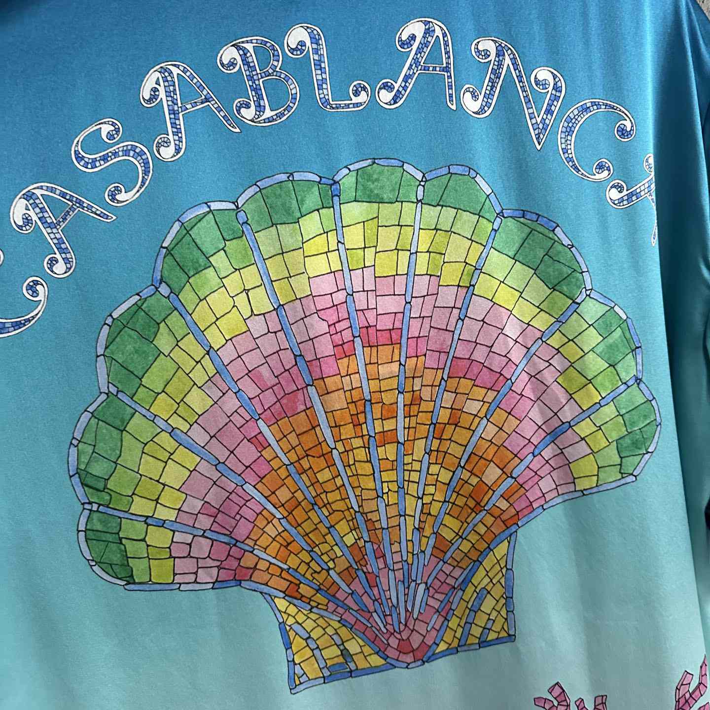 Casablanca Ombré Print Short-Sleeve Shirt - FashionPlug