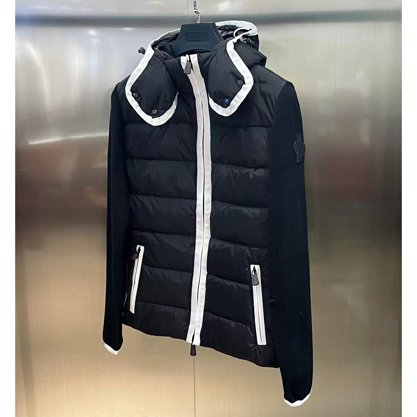 Moncler Grenoble Hooded Paneled Twill And Quilted Stretch-shell Down Jacket - FashionPlug