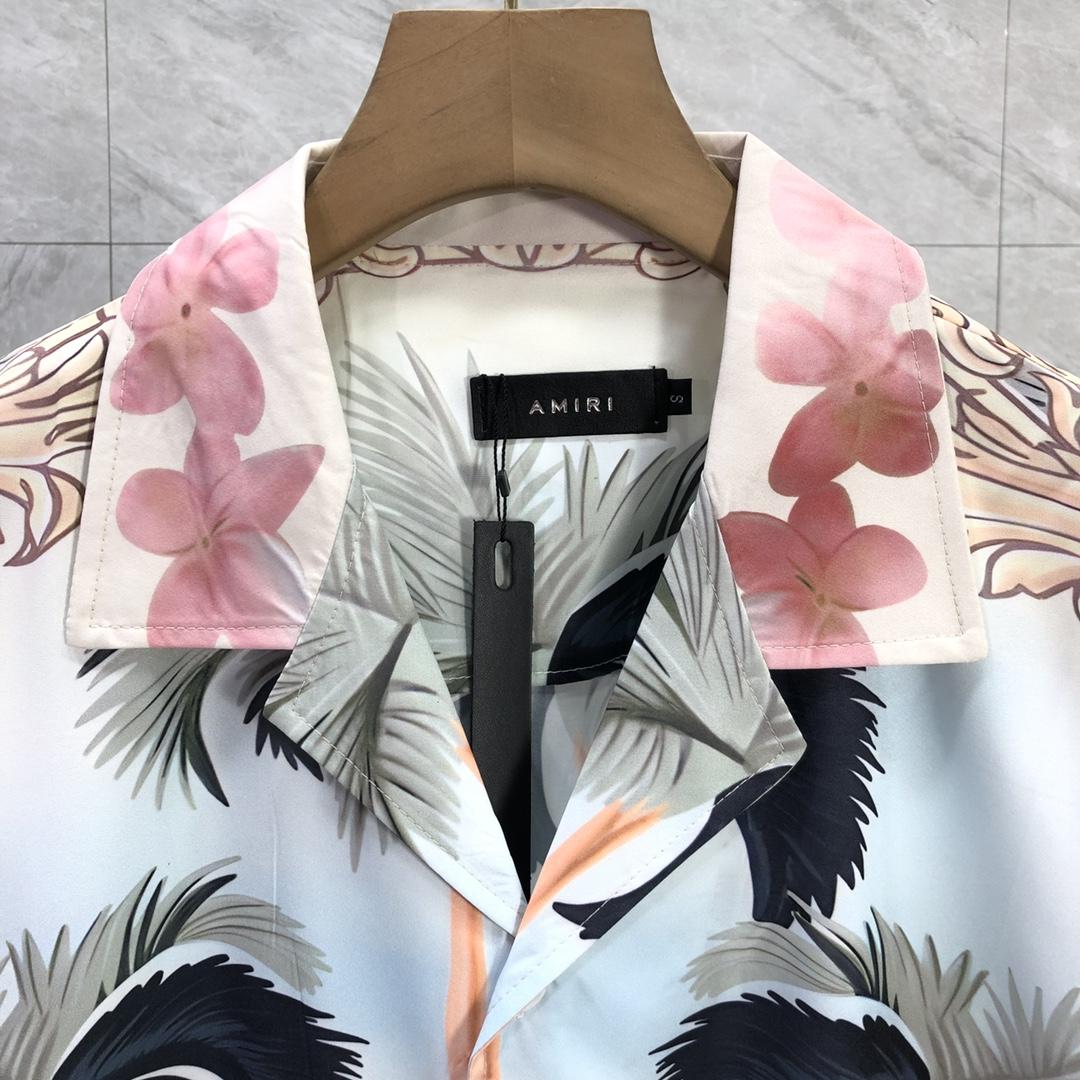 Amiri Cherub Silk Shirt - FashionPlug