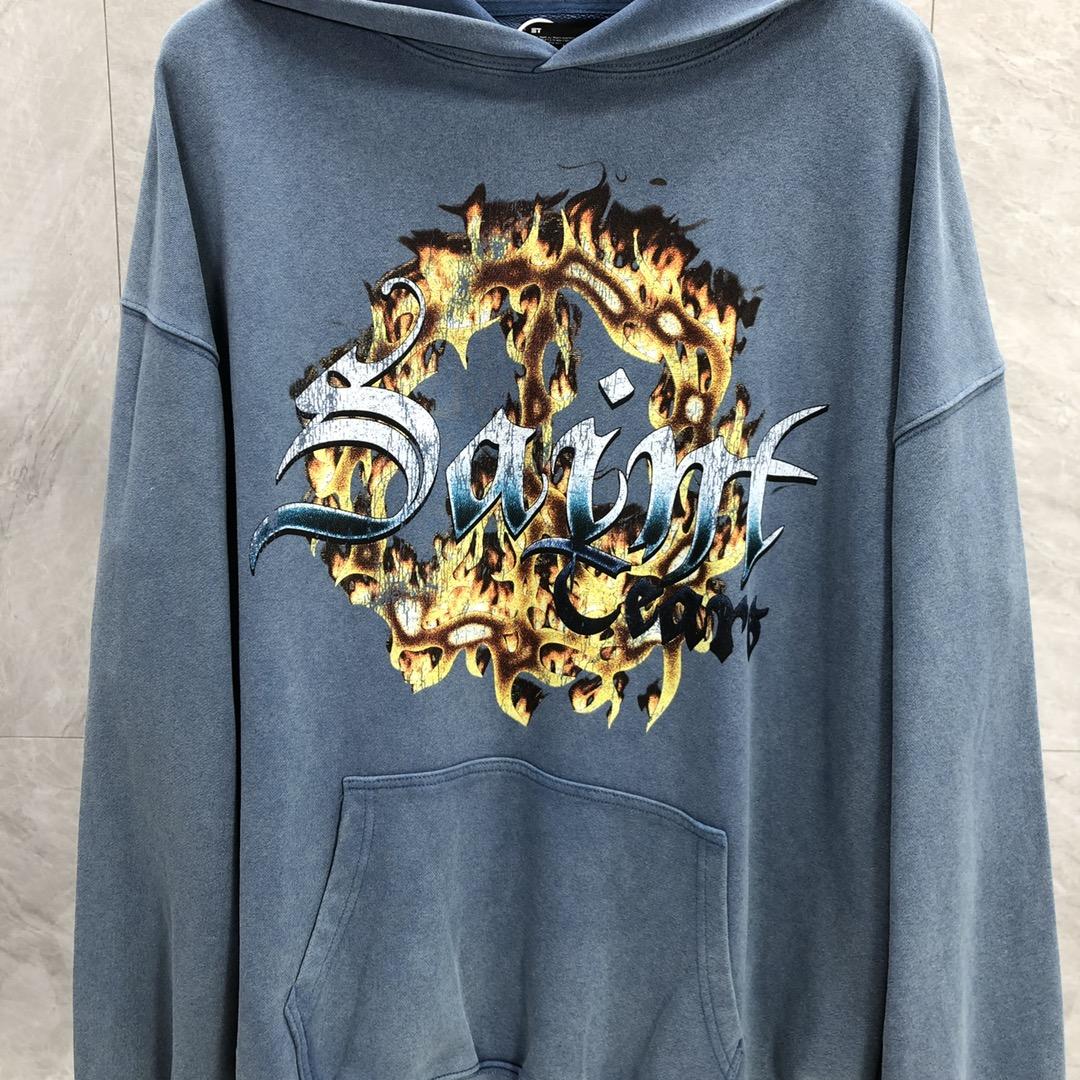 Saint Michael Tears Hoodie - FashionPlug