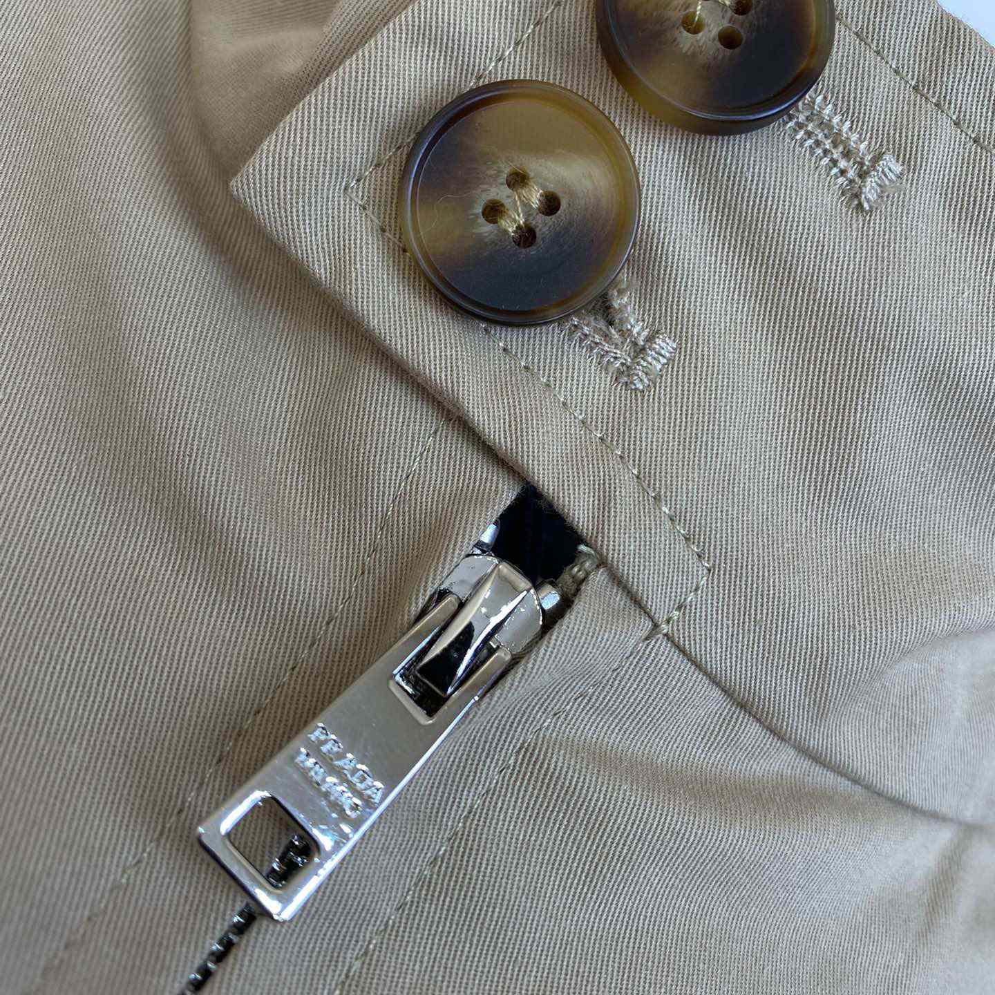 Prada Gabardine-weave Jacket - FashionPlug