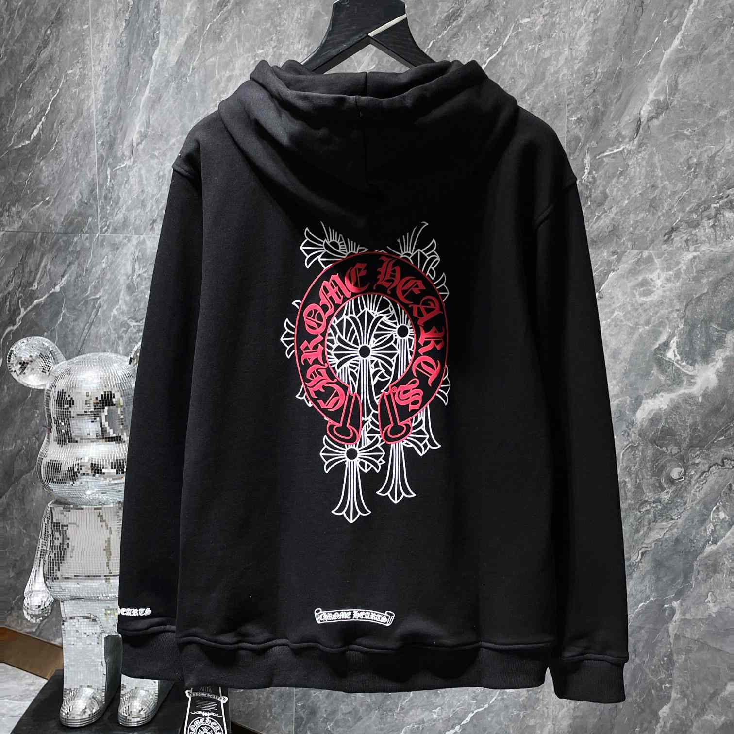 Chrome Hearts Zip Up Hoodie  - FashionPlug