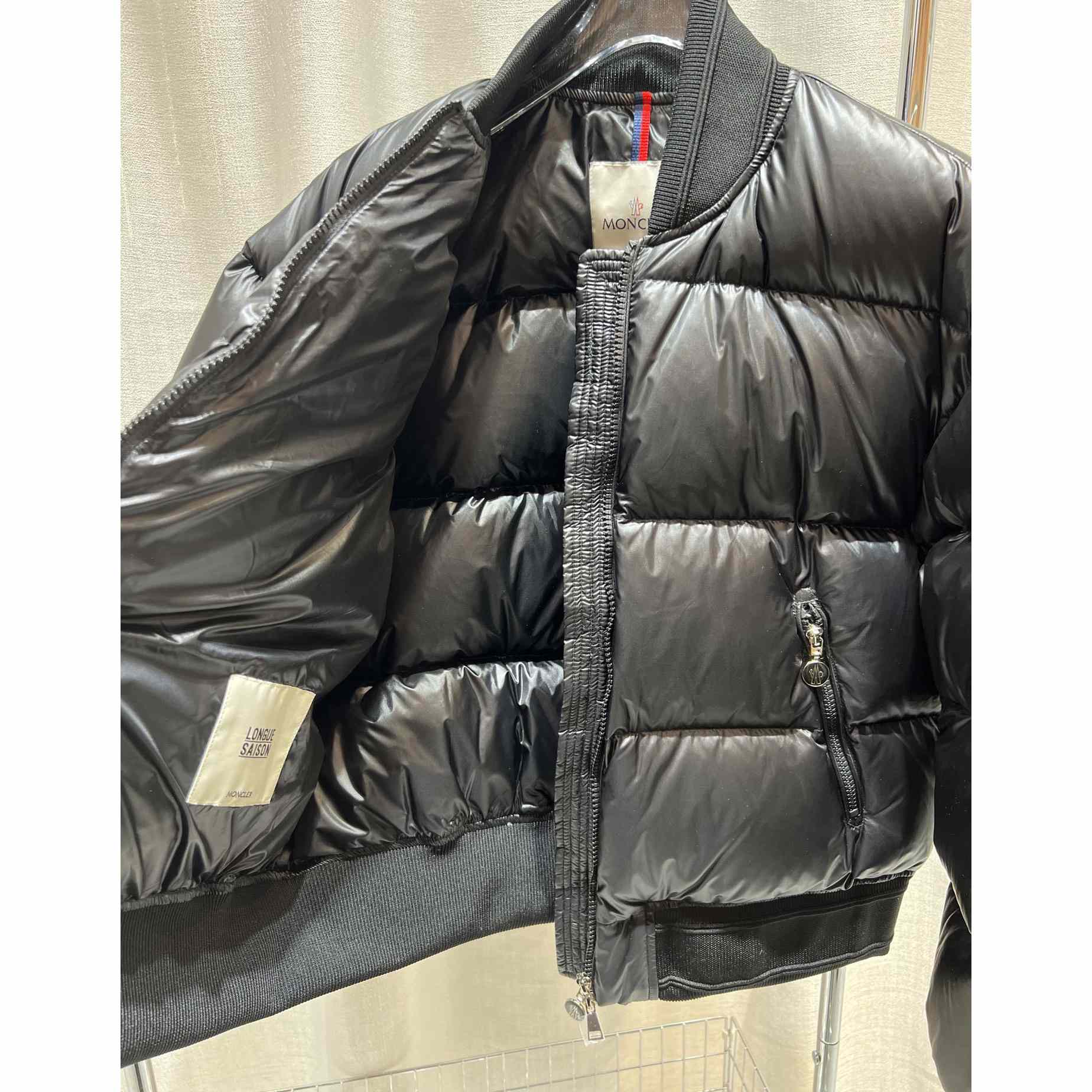 Moncler Merlat Down Bomber Jacket  - FashionPlug