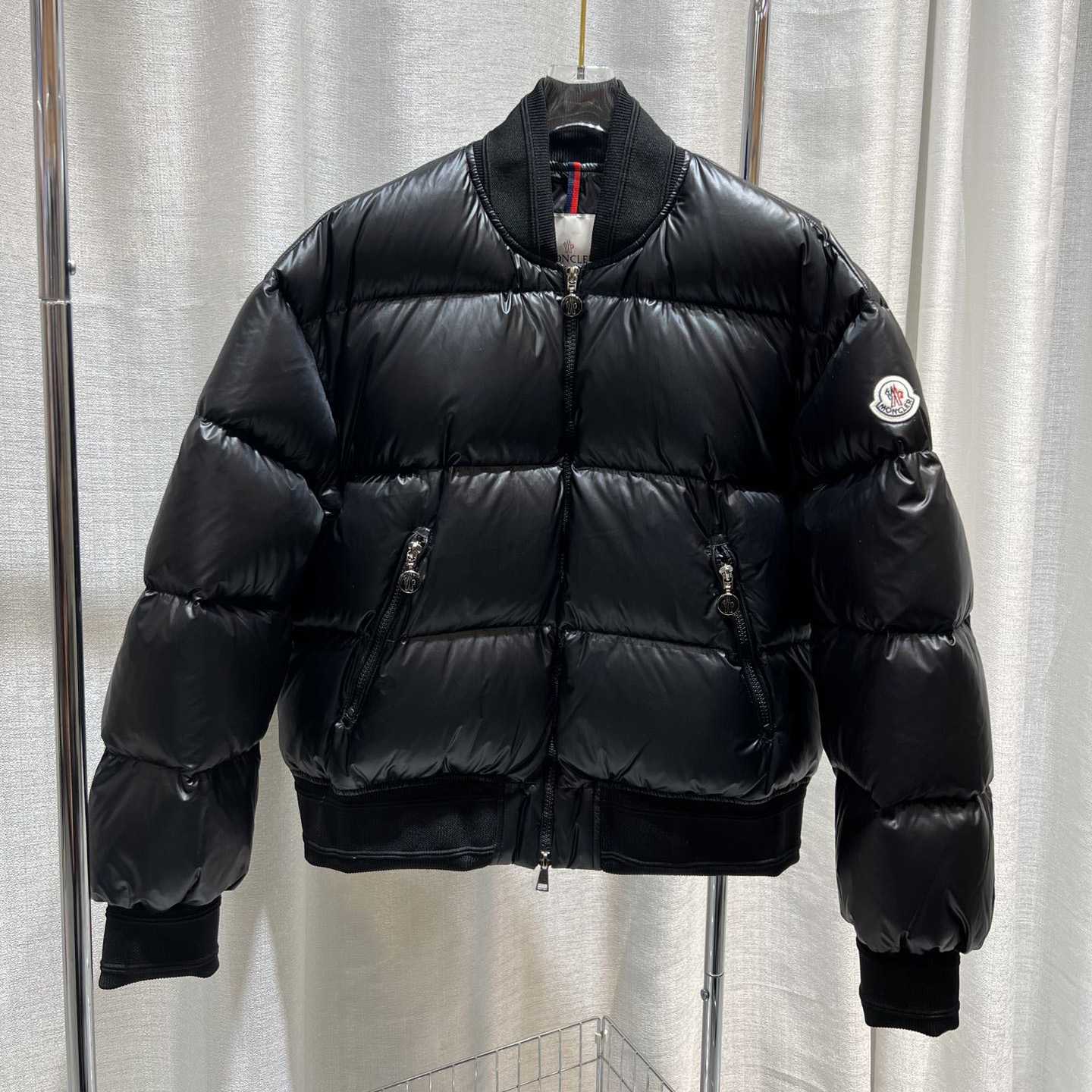Moncler Merlat Down Bomber Jacket  - FashionPlug