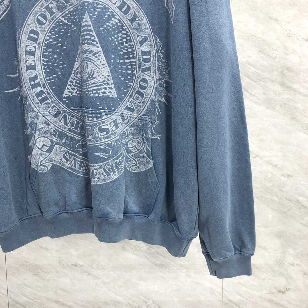 Saint Michael Tears Hoodie - FashionPlug