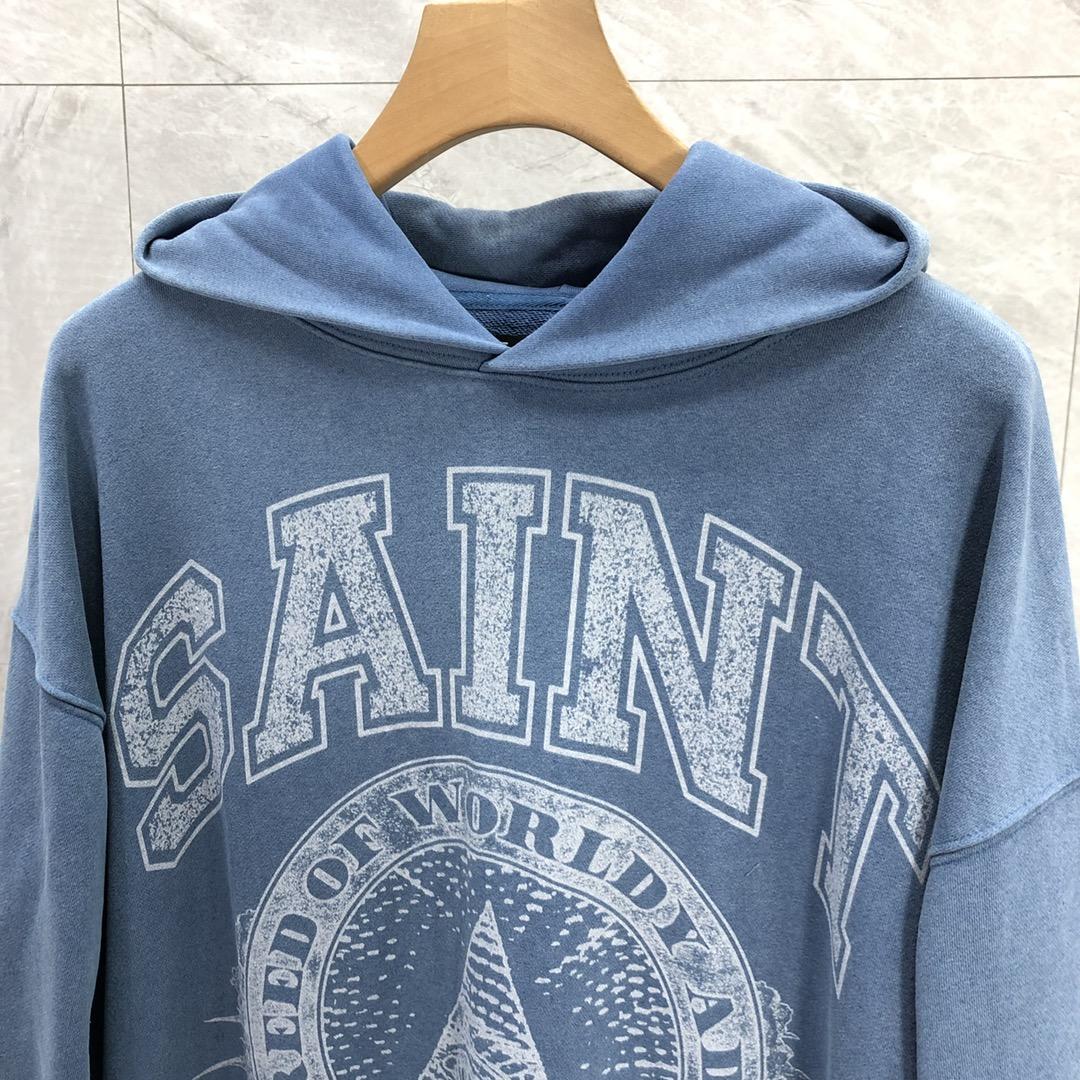 Saint Michael Tears Hoodie - FashionPlug