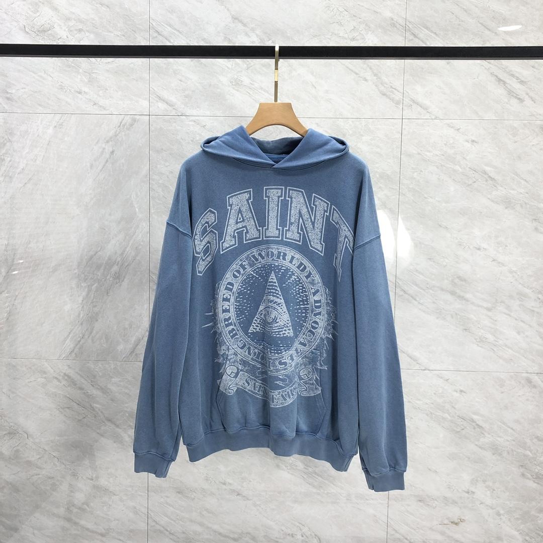 Saint Michael Tears Hoodie - FashionPlug