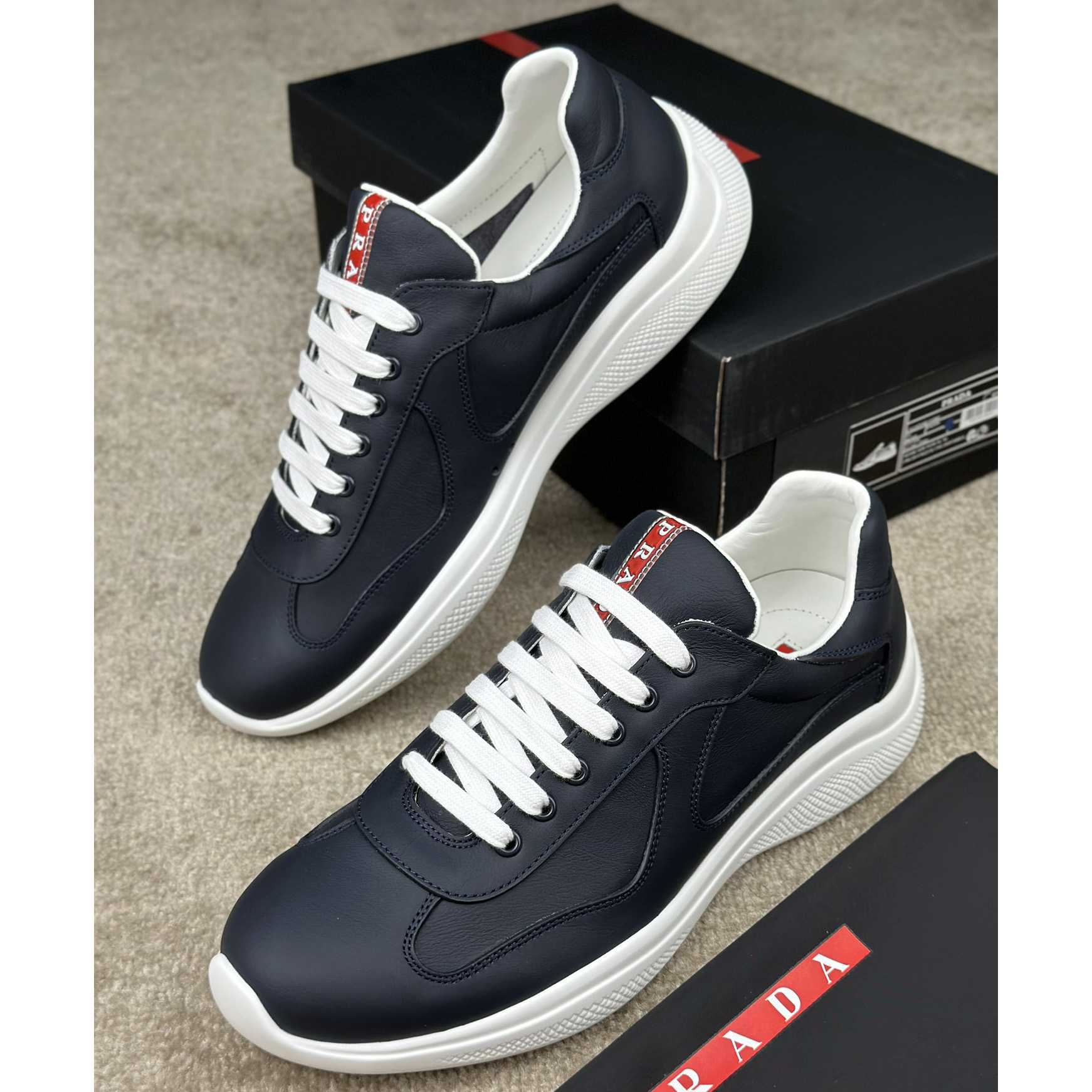 Prada America's Cup Sneakers - FashionPlug