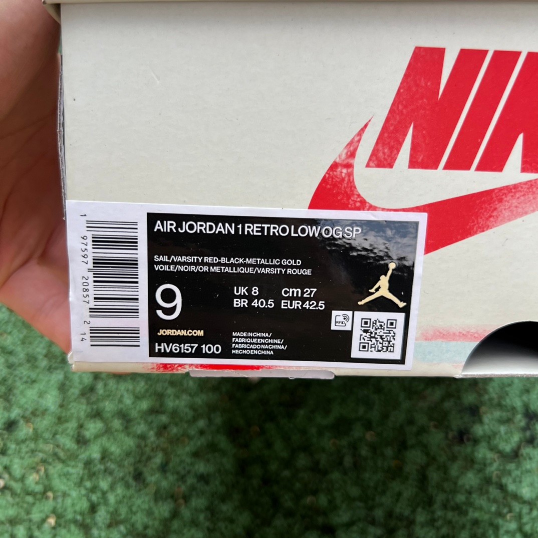 Air Jordan 1 x Trophy Room AJ1 Sneaker   HV6157-100 - FashionPlug