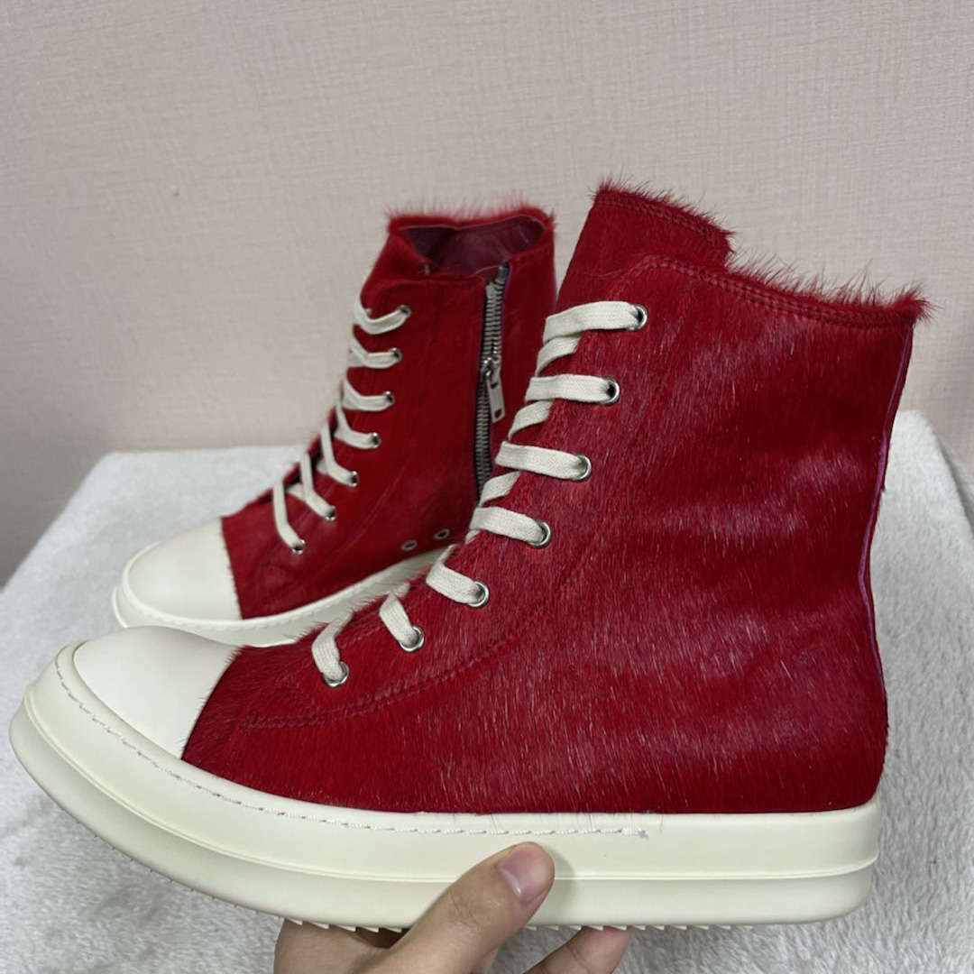 Rick Owens High-top Trainers - FashionPlug