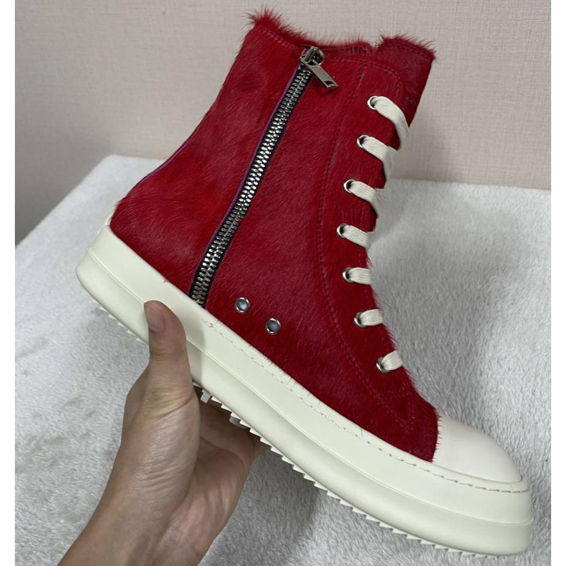 Rick Owens High-top Trainers - FashionPlug