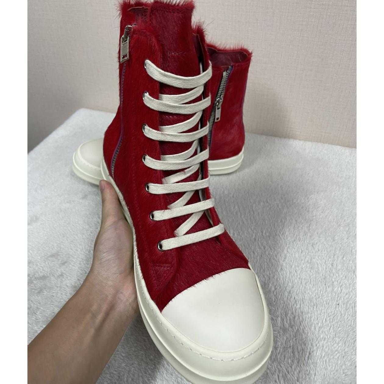 Rick Owens High-top Trainers - FashionPlug