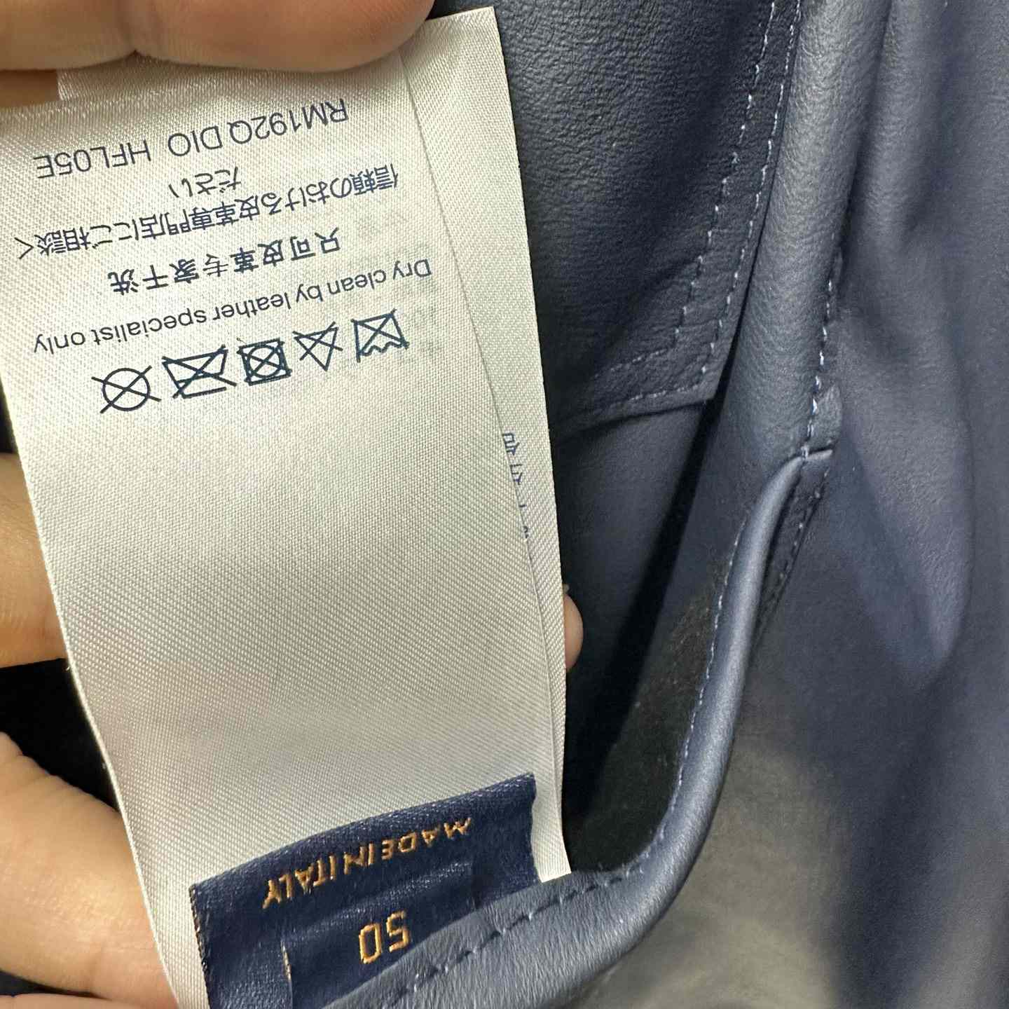 Louis Vuitton Suede Denim Jacket   1A8I3B - FashionPlug