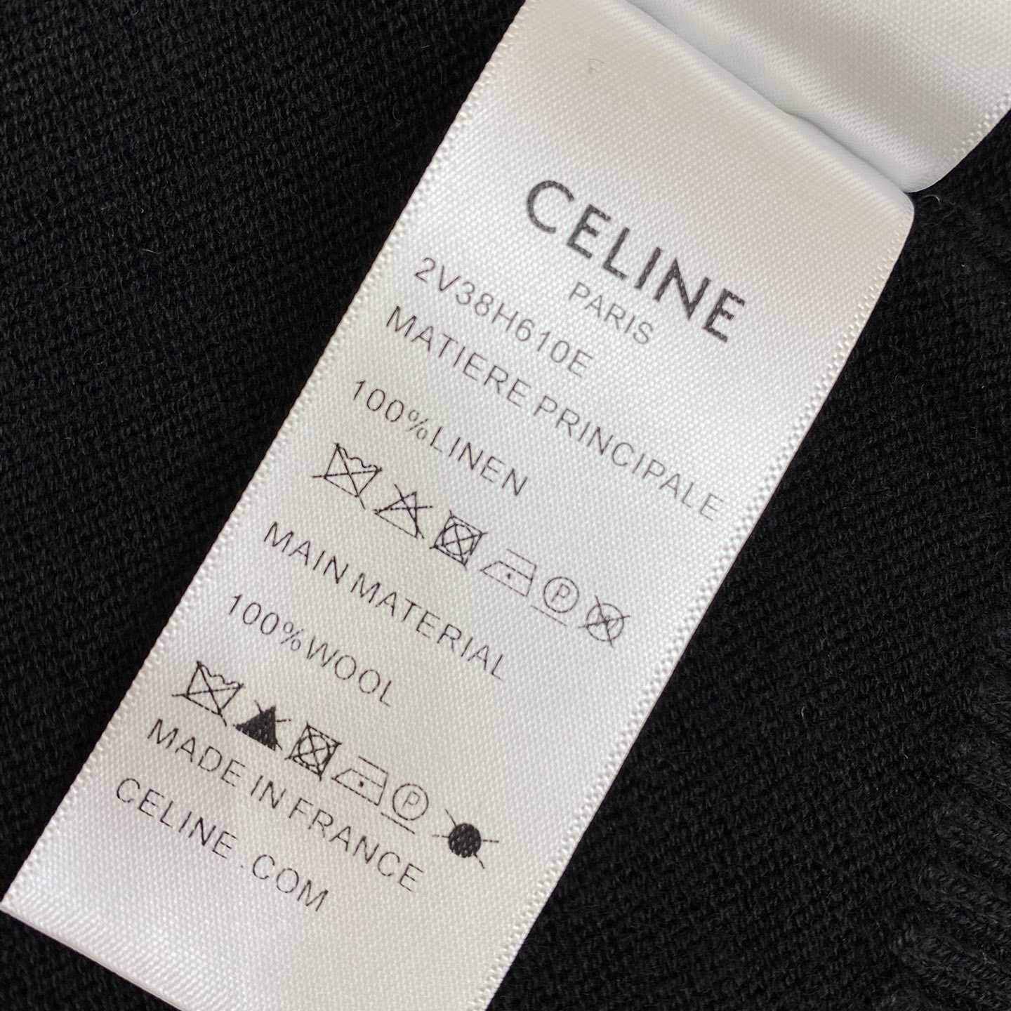 Celine Triomphe V-Neck Wool Sweater Vest - FashionPlug