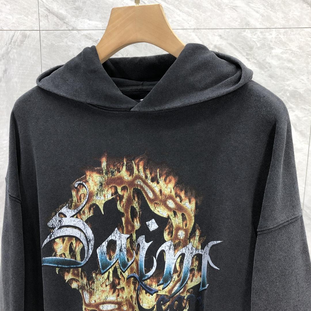 Saint Michael Tears Hoodie - FashionPlug