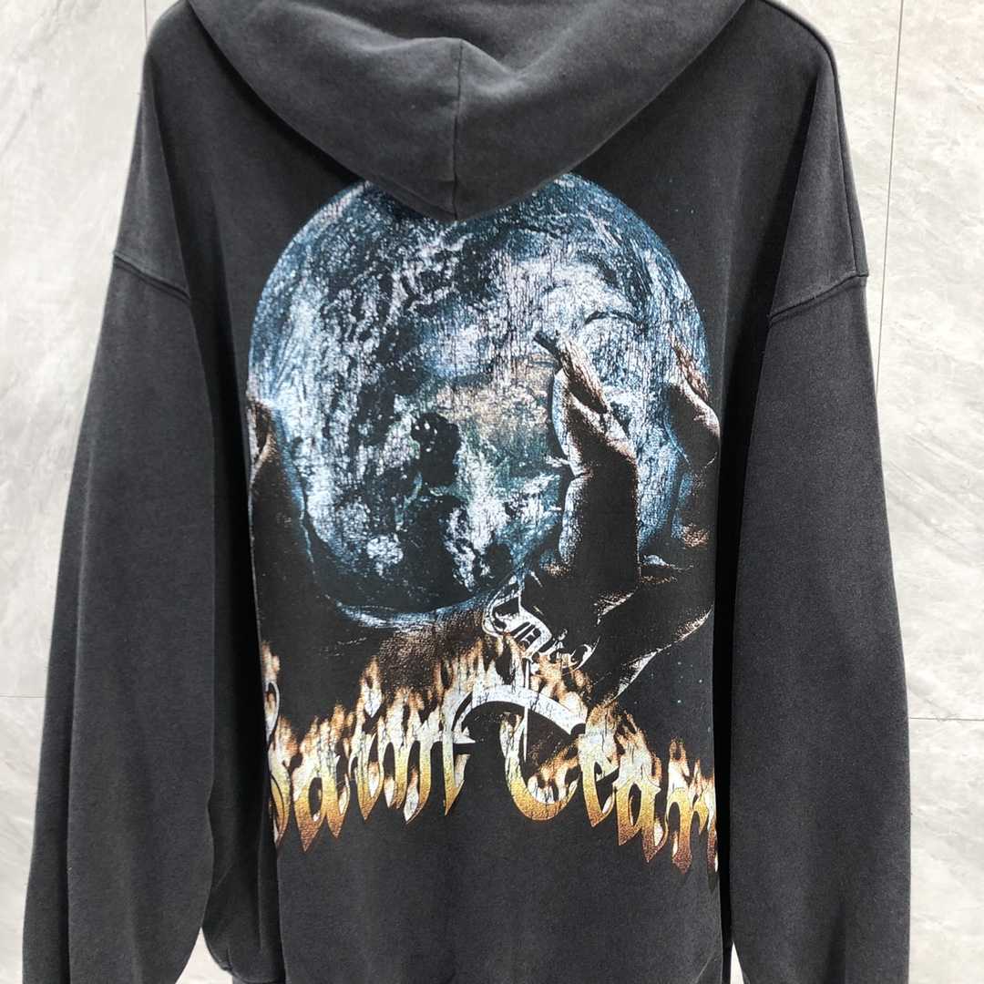 Saint Michael Tears Hoodie - FashionPlug