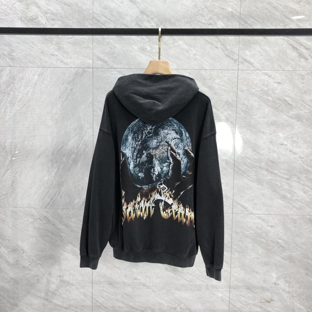 Saint Michael Tears Hoodie - FashionPlug