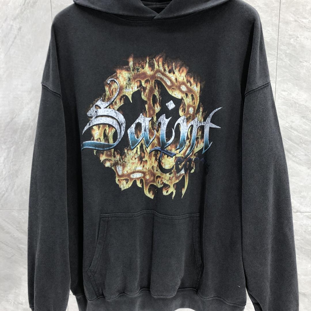 Saint Michael Tears Hoodie - FashionPlug