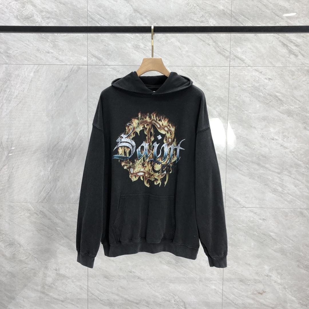 Saint Michael Tears Hoodie - FashionPlug