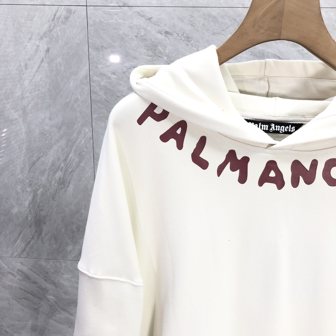 Palm Angels Seasonal Sweatshirt With Print - FashionPlug