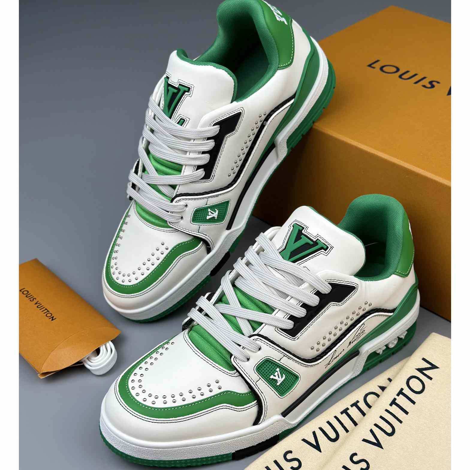 Louis Vuitton LV Trainer Sneaker     1AD7L8 - FashionPlug