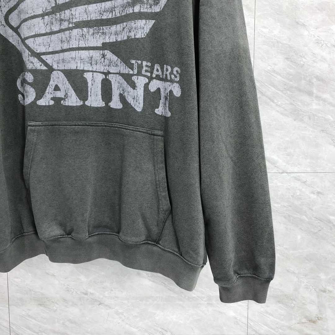 Saint Michael Tears Hoodie - FashionPlug