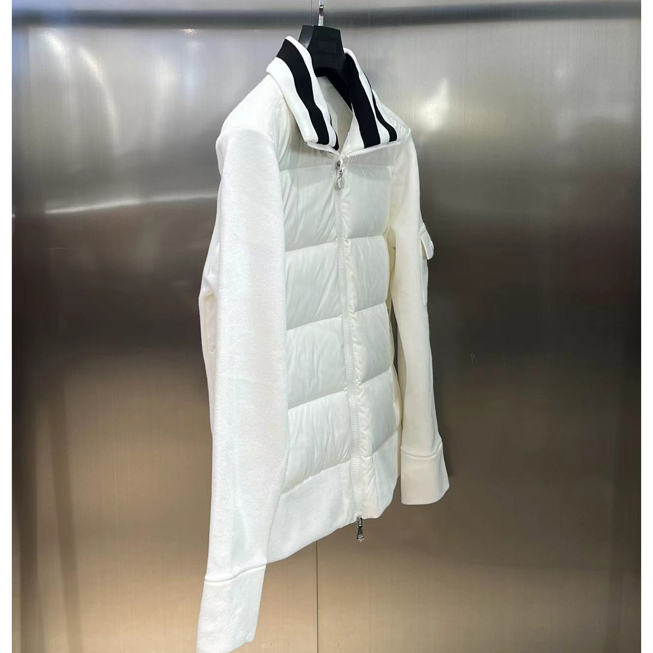 Moncler Puffer Bomber Jacket - FashionPlug