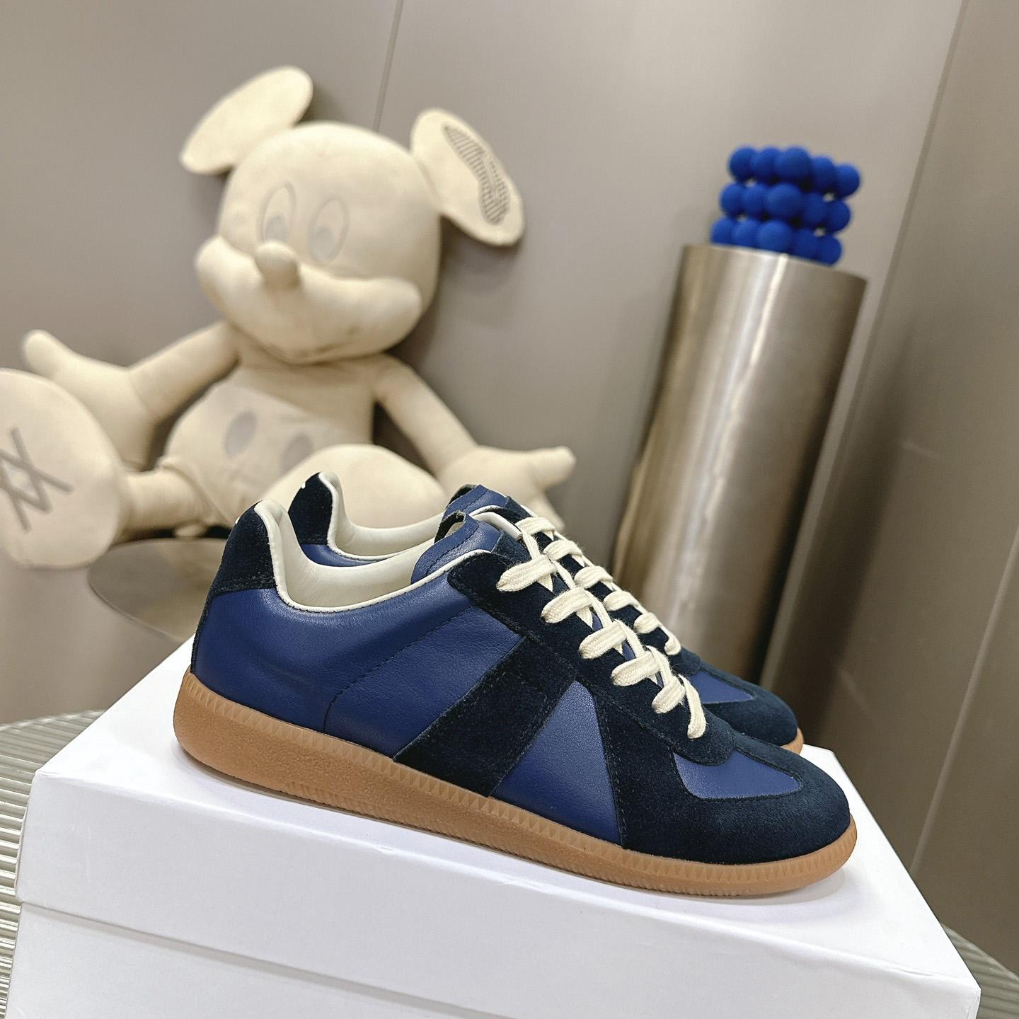 Maison Margiela Paint Replica Low-top Sneakers - FashionPlug