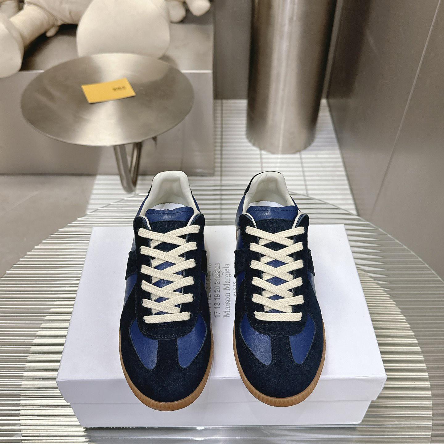 Maison Margiela Paint Replica Low-top Sneakers - FashionPlug