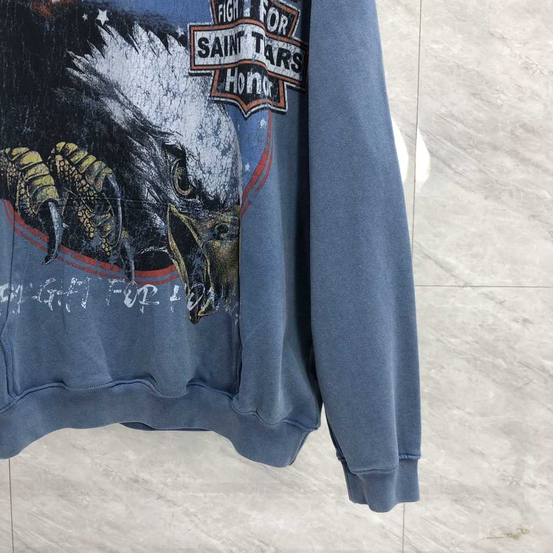 Saint Michael Tears Hoodie - FashionPlug