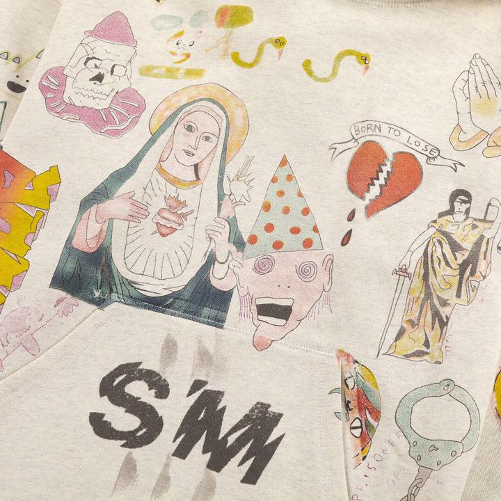 Saint Michael Hoodie - FashionPlug