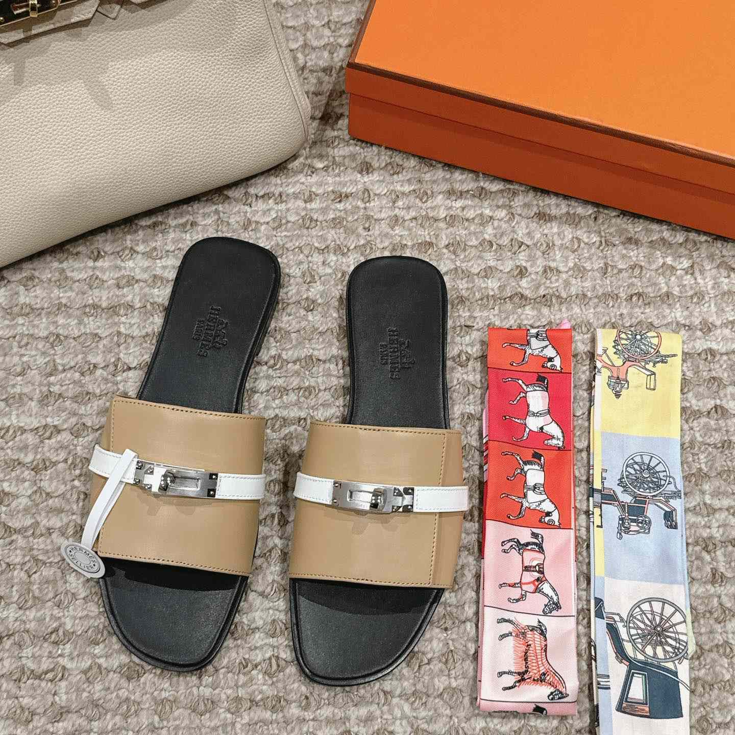 Hermes Giulia Sandal - FashionPlug
