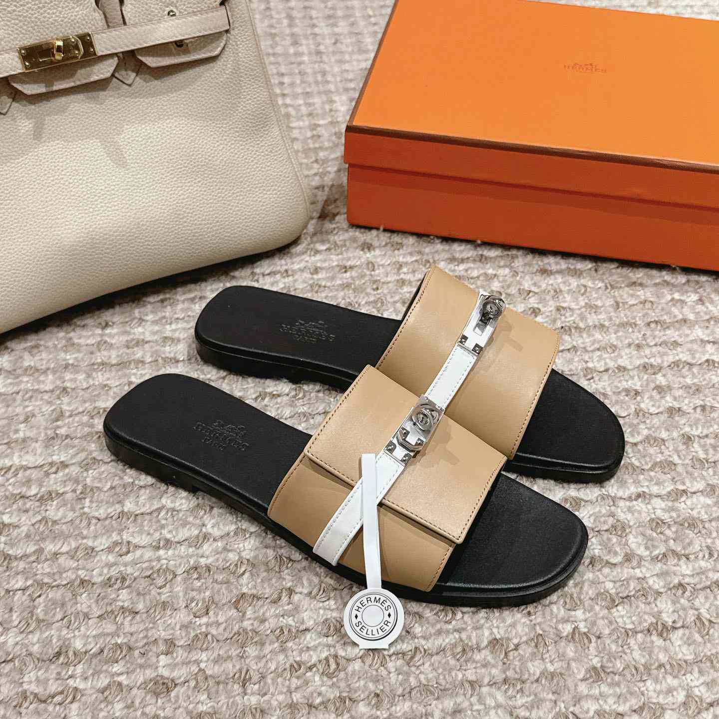 Hermes Giulia Sandal - FashionPlug