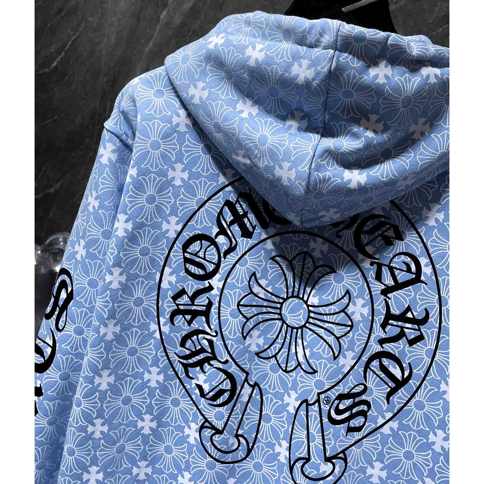 Chrome Hearts Horseshoe Zip Up Hoodie  - FashionPlug